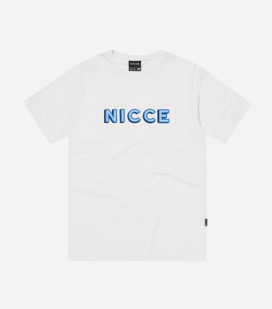 NICCE Mens Form T-Shirt | White