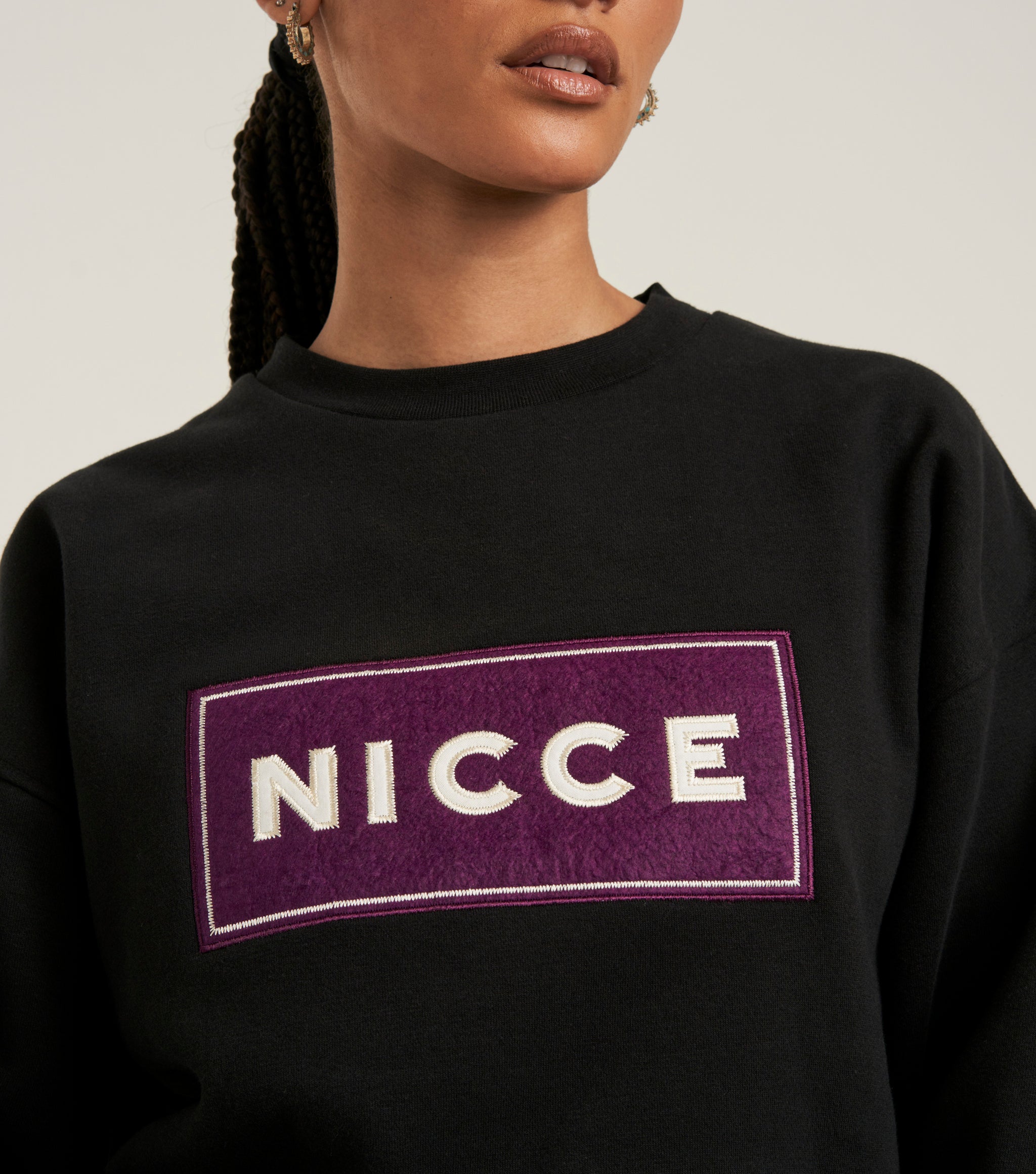 NICCE Unisex Ryka Sweatshirt Black