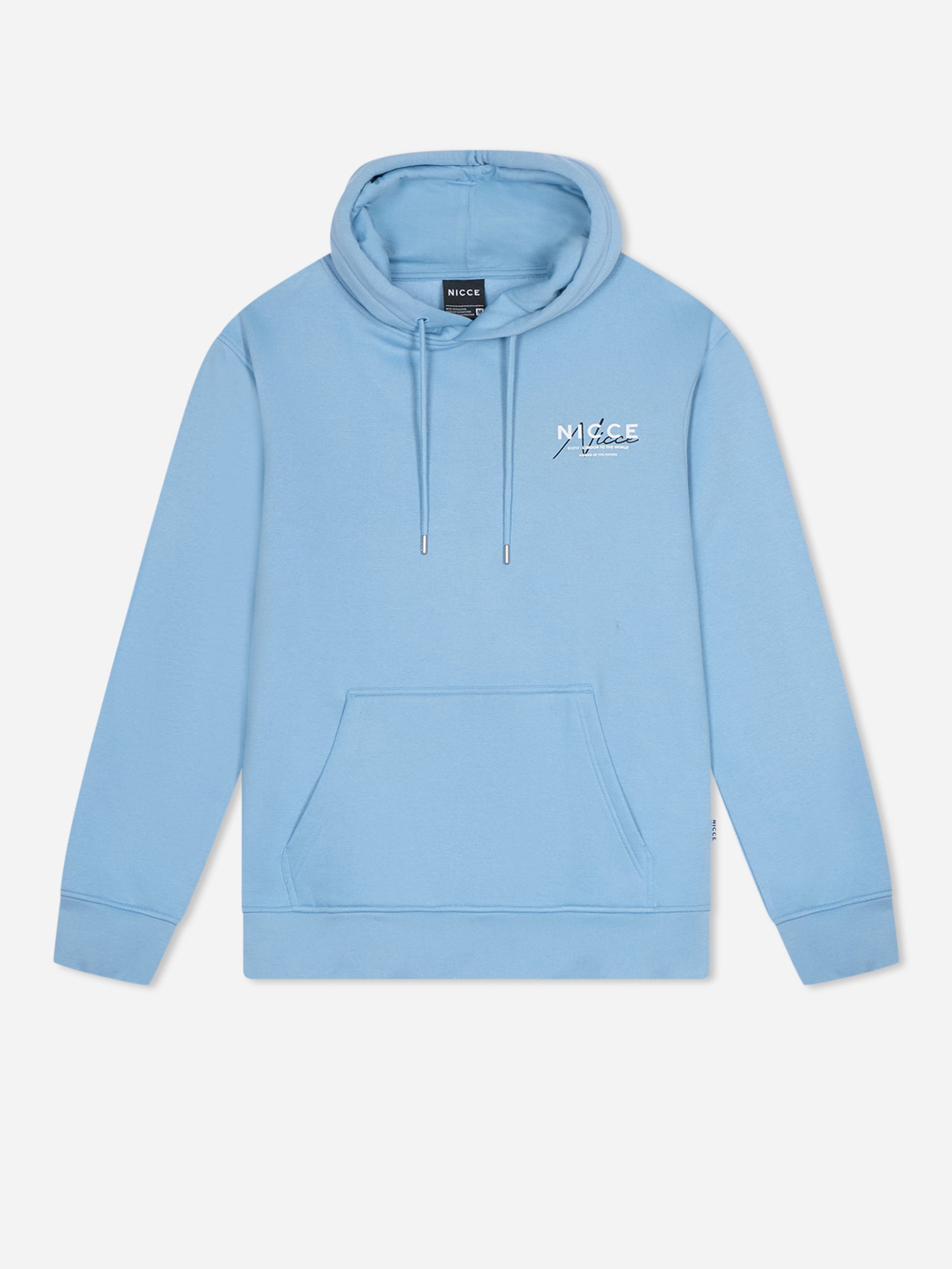 NICCE Mens World Essentials Hoodie Blue