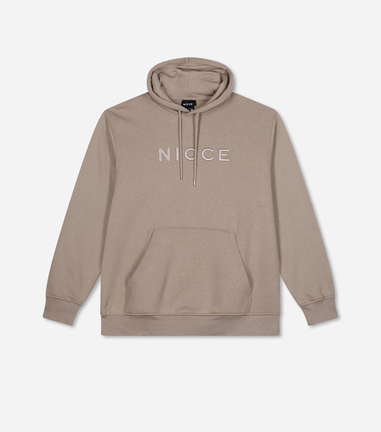 NICCE Mens Mercury Hoodie Taupe Zeal