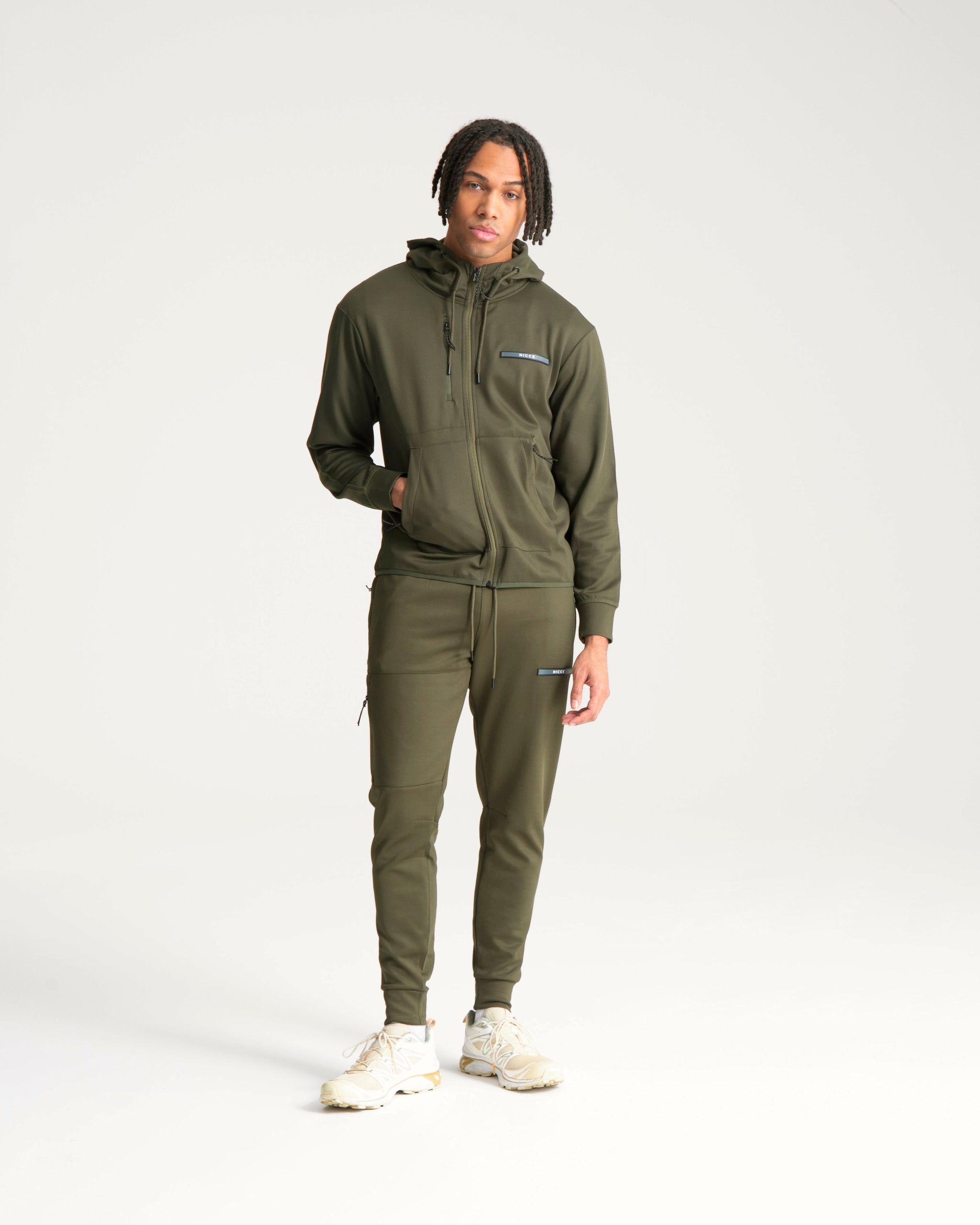 Khaki nicce hoodie best sale