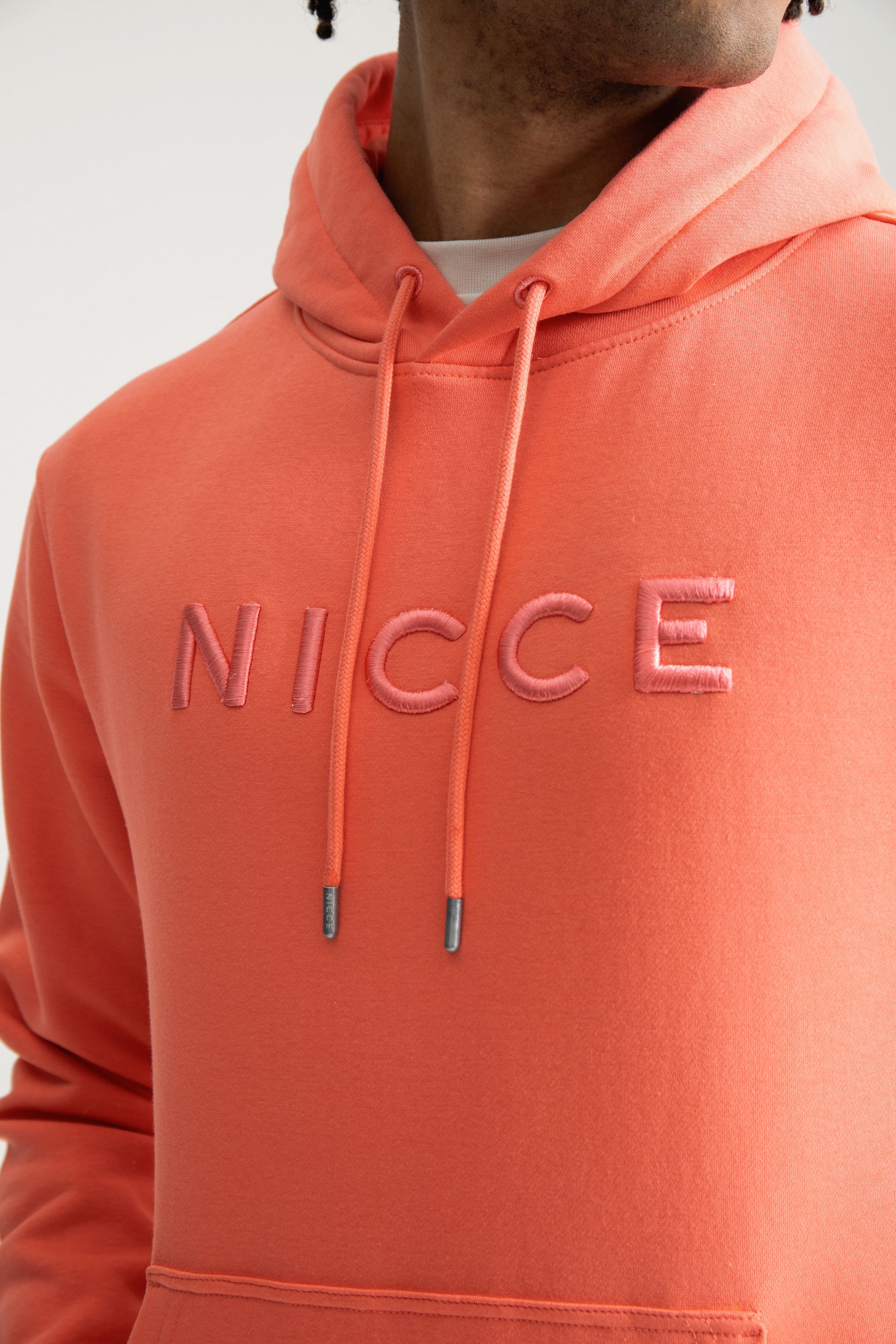 NICCE Mens Mercury Hoodie Soft Red