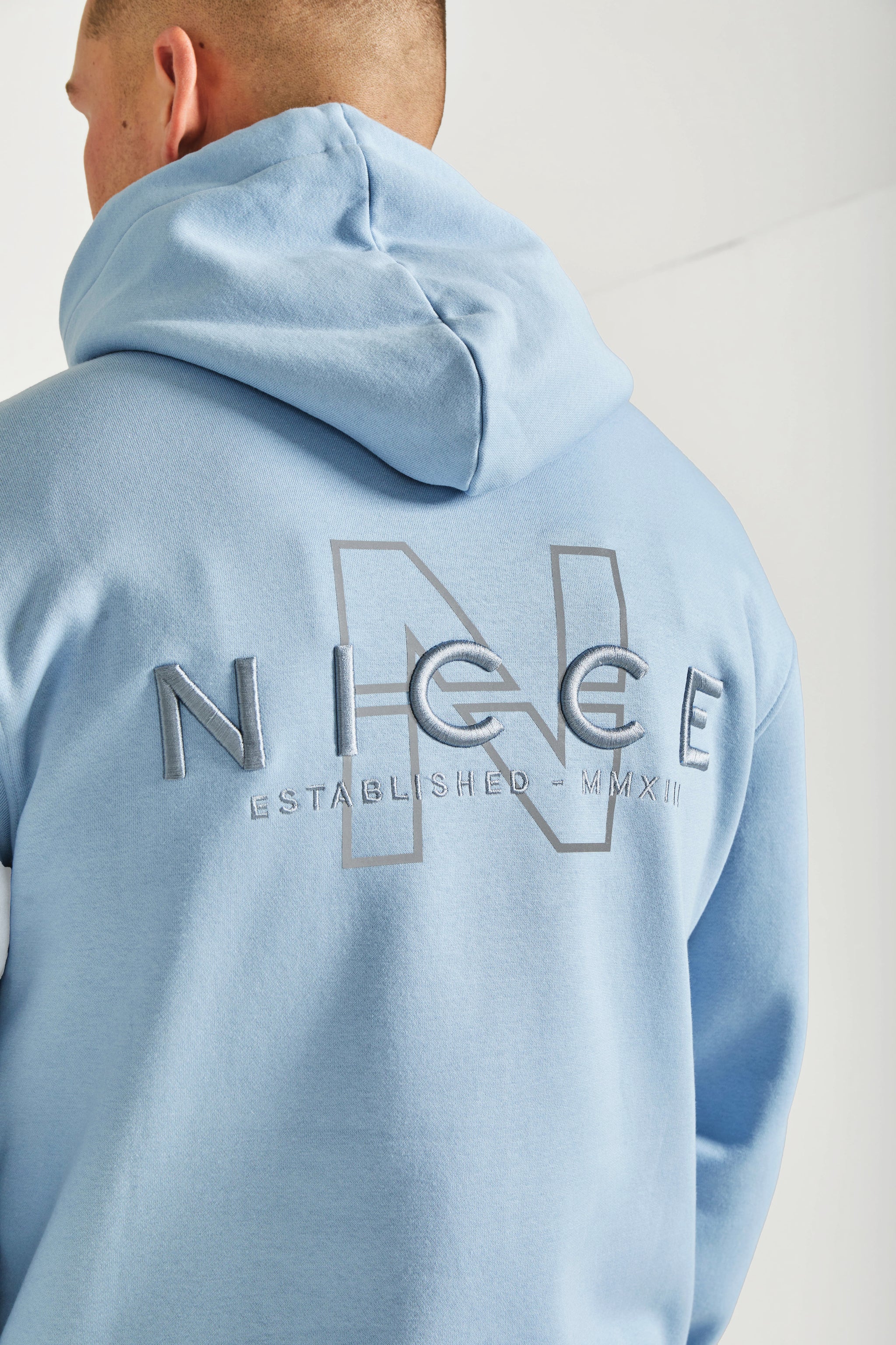 Blue nicce hoodie online