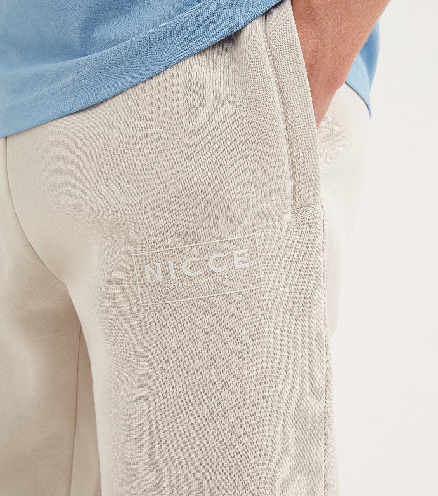 Nicce logo fleece discount joggers