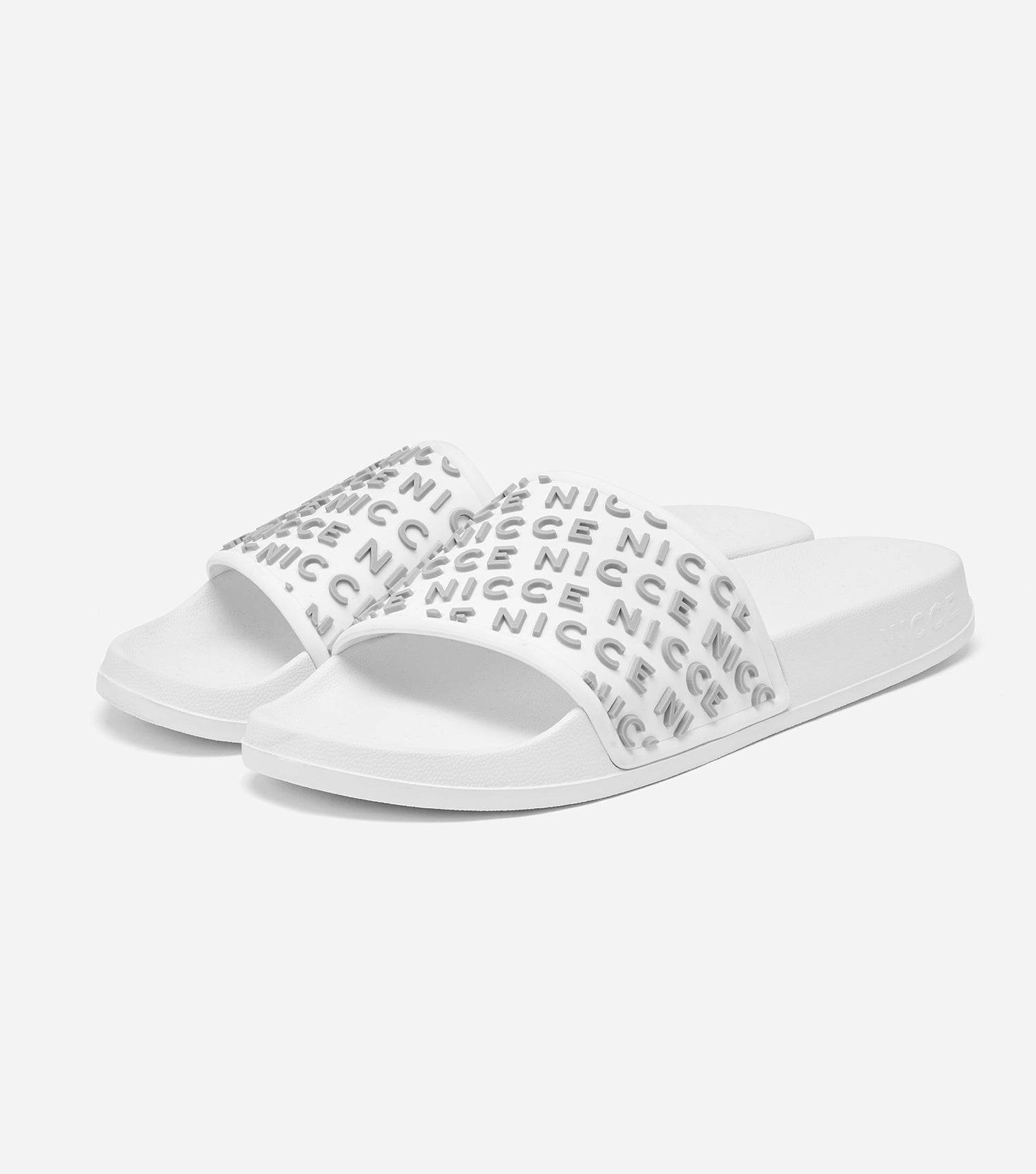 NICCE Nativo Slides White Grey